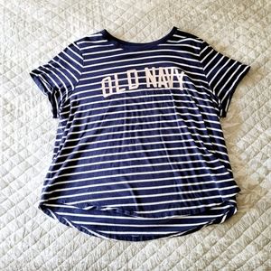 Old Navy 2XL Striped T-shirt